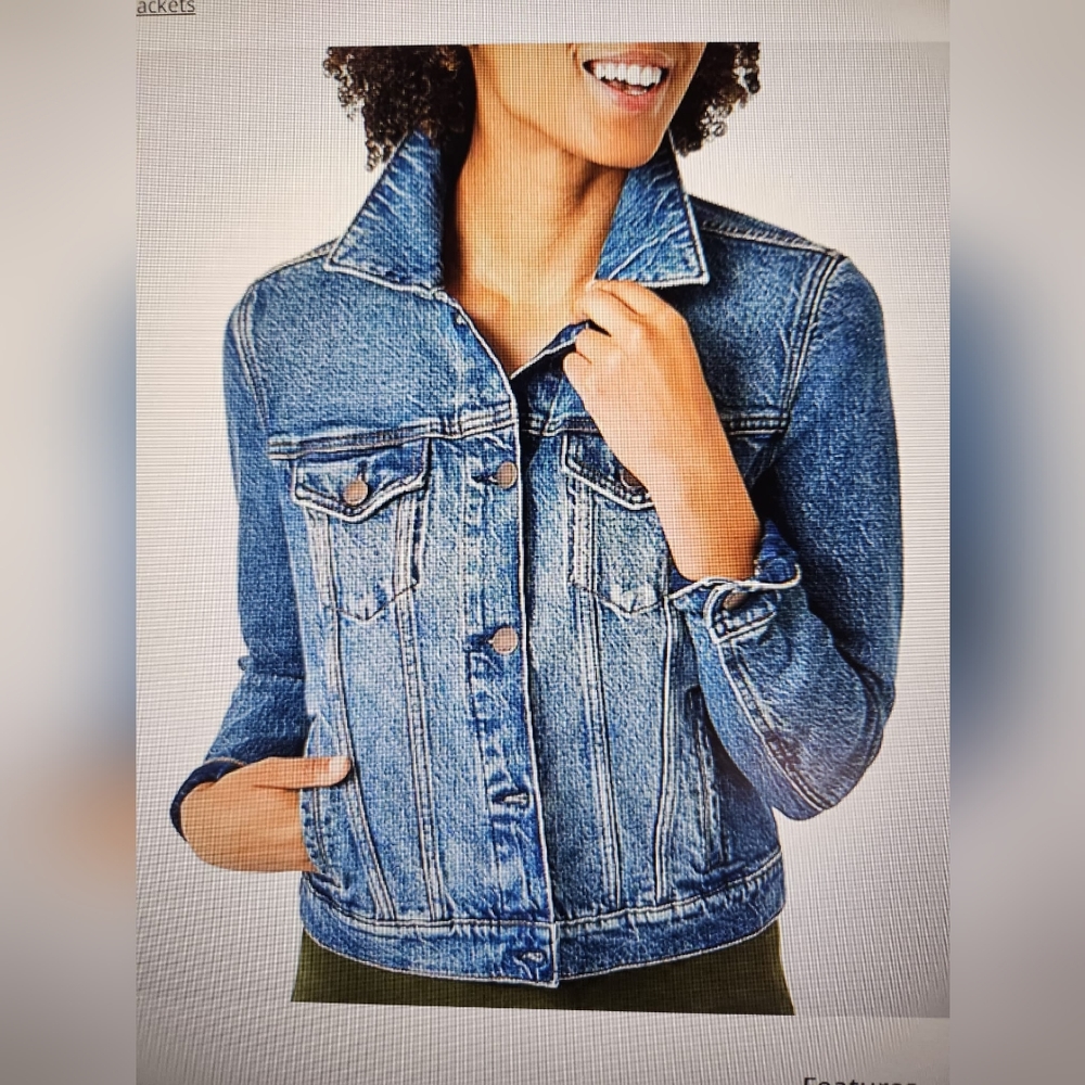 NWT - A.N.A Midweight Denim Jacket - Picture 3 of 3